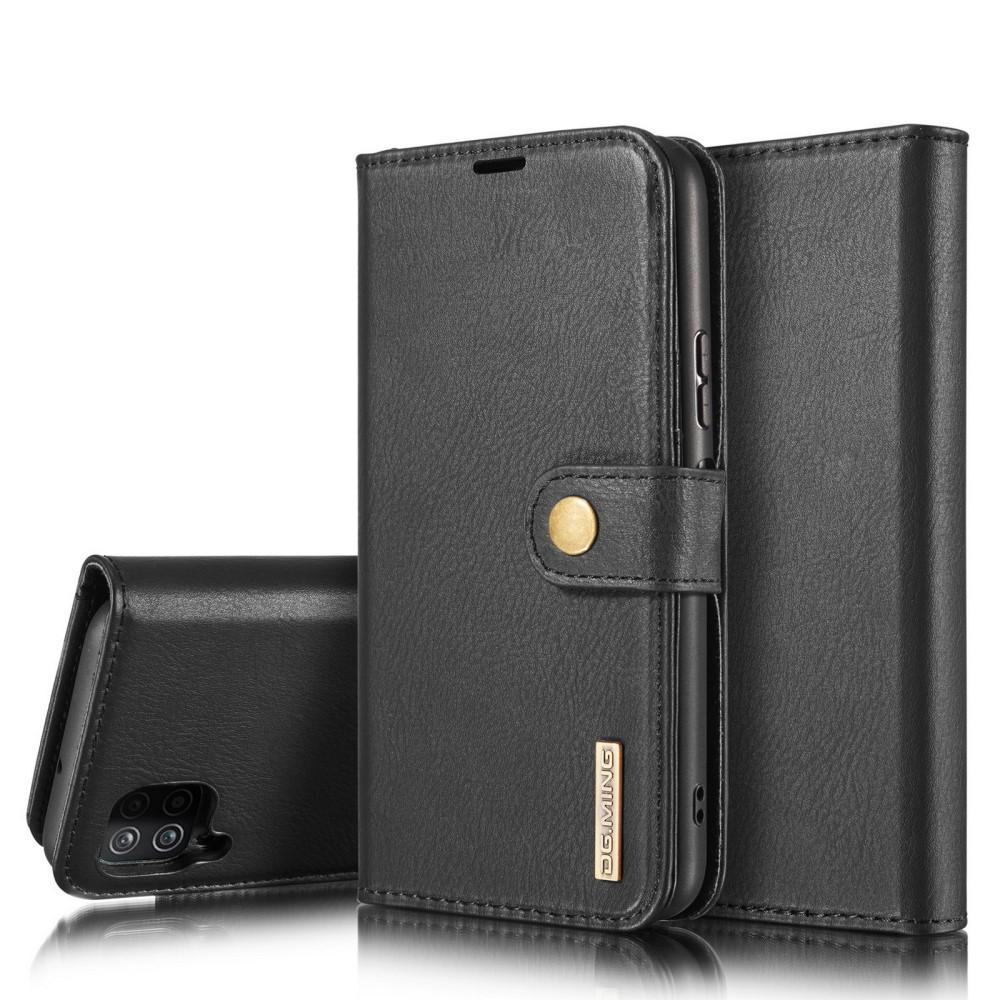 Magnet Wallet Samsung Galaxy A12 5G Zwart