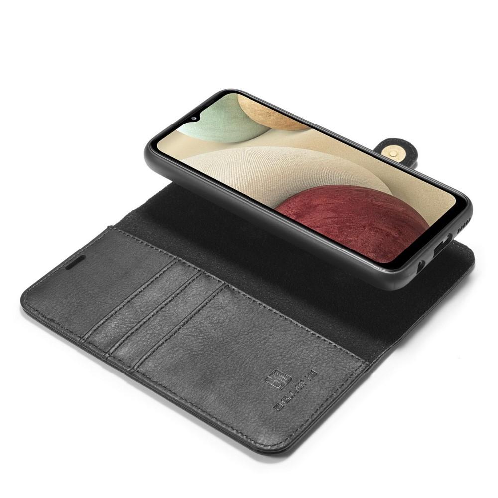 Magnet Wallet Samsung Galaxy A12 5G Zwart