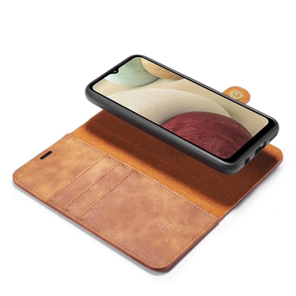 Magnet Wallet Samsung Galaxy A12 5G Cognac