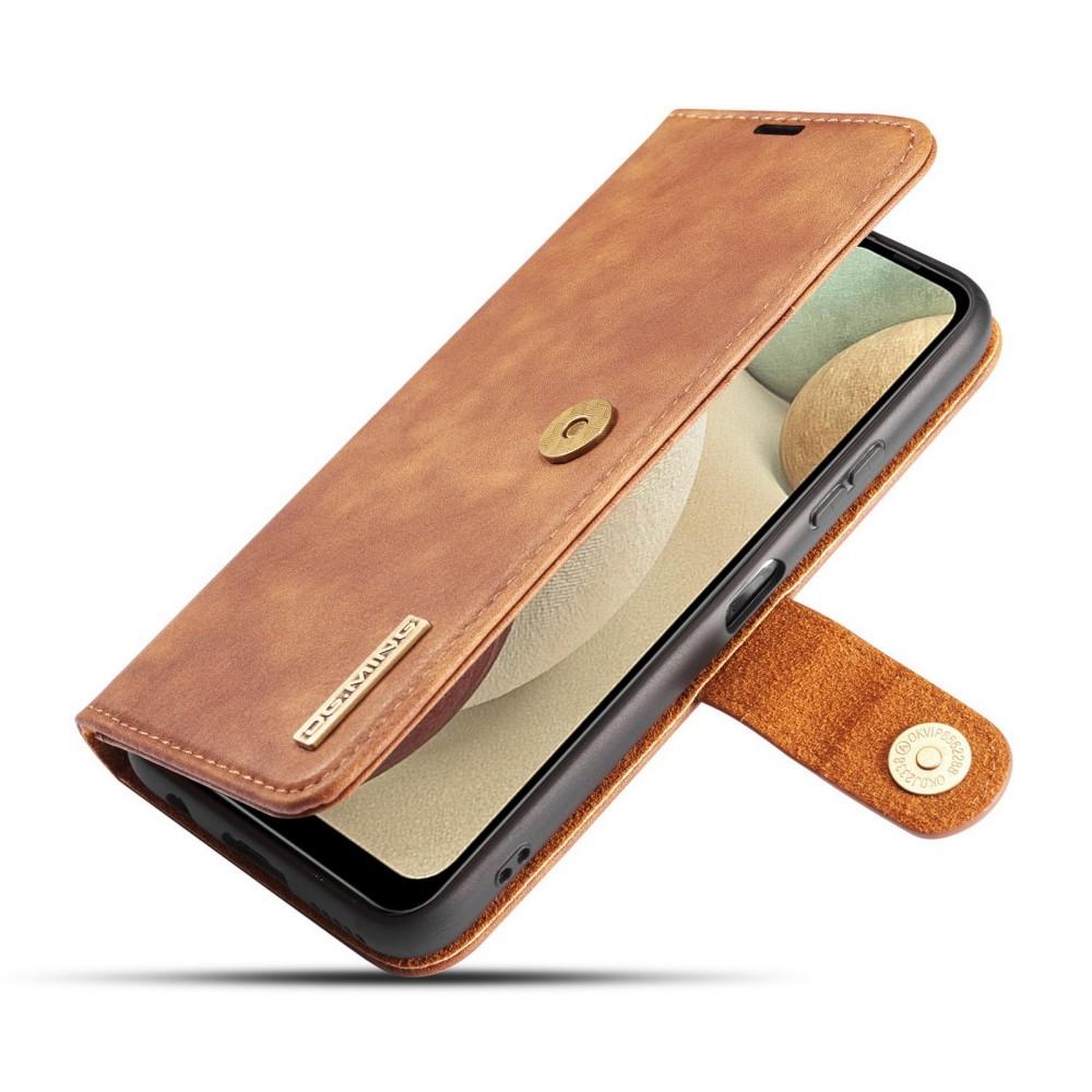 Magnet Wallet Samsung Galaxy A12 5G Cognac