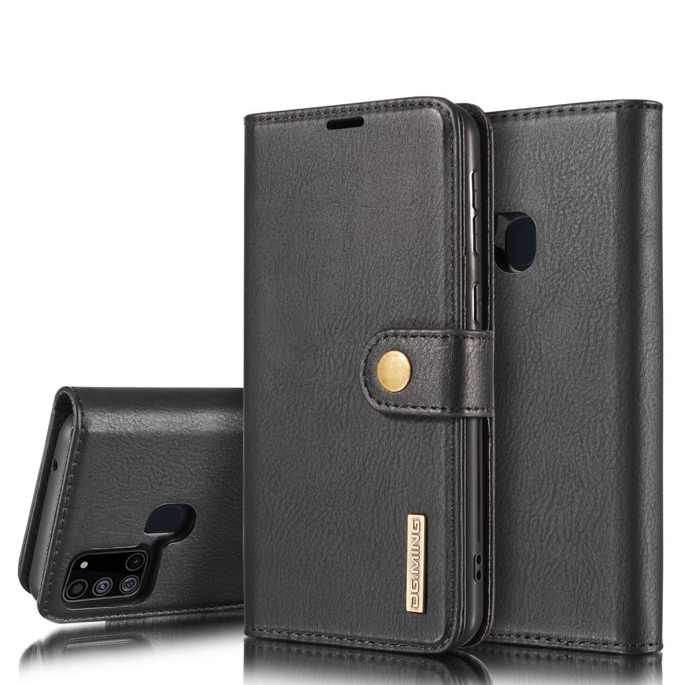 Magnet Wallet Samsung Galaxy A21s Zwart