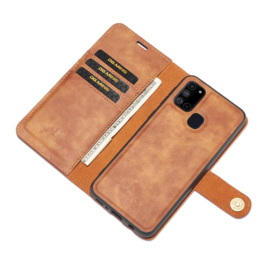 Magnet Wallet Samsung Galaxy A21s Bruin