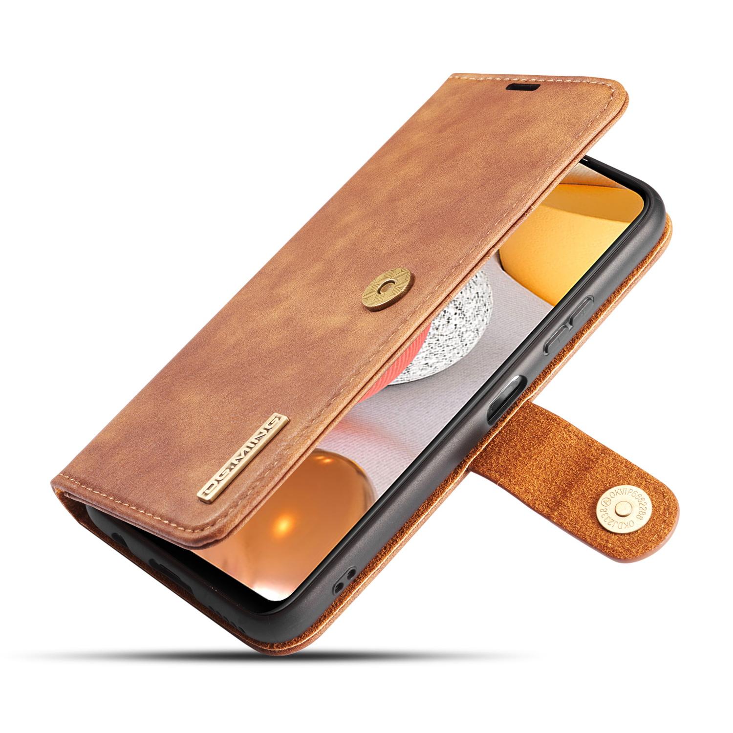 Magnet Wallet Samsung Galaxy A42 Cognac