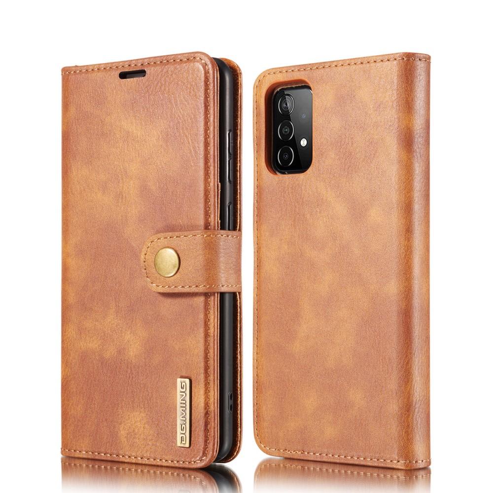 Magnet Wallet Samsung Galaxy A52 5G Cognac