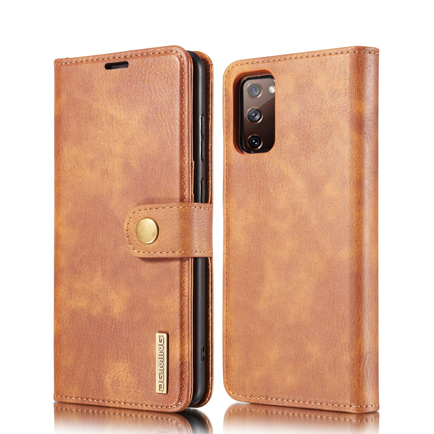 Magnet Wallet Samsung Galaxy S20 FE Cognac