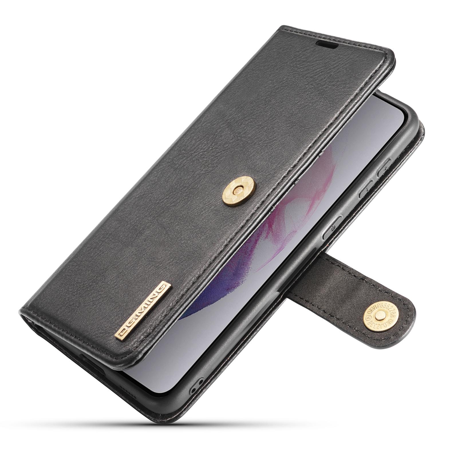 Magnet Wallet Samsung Galaxy S21 Zwart