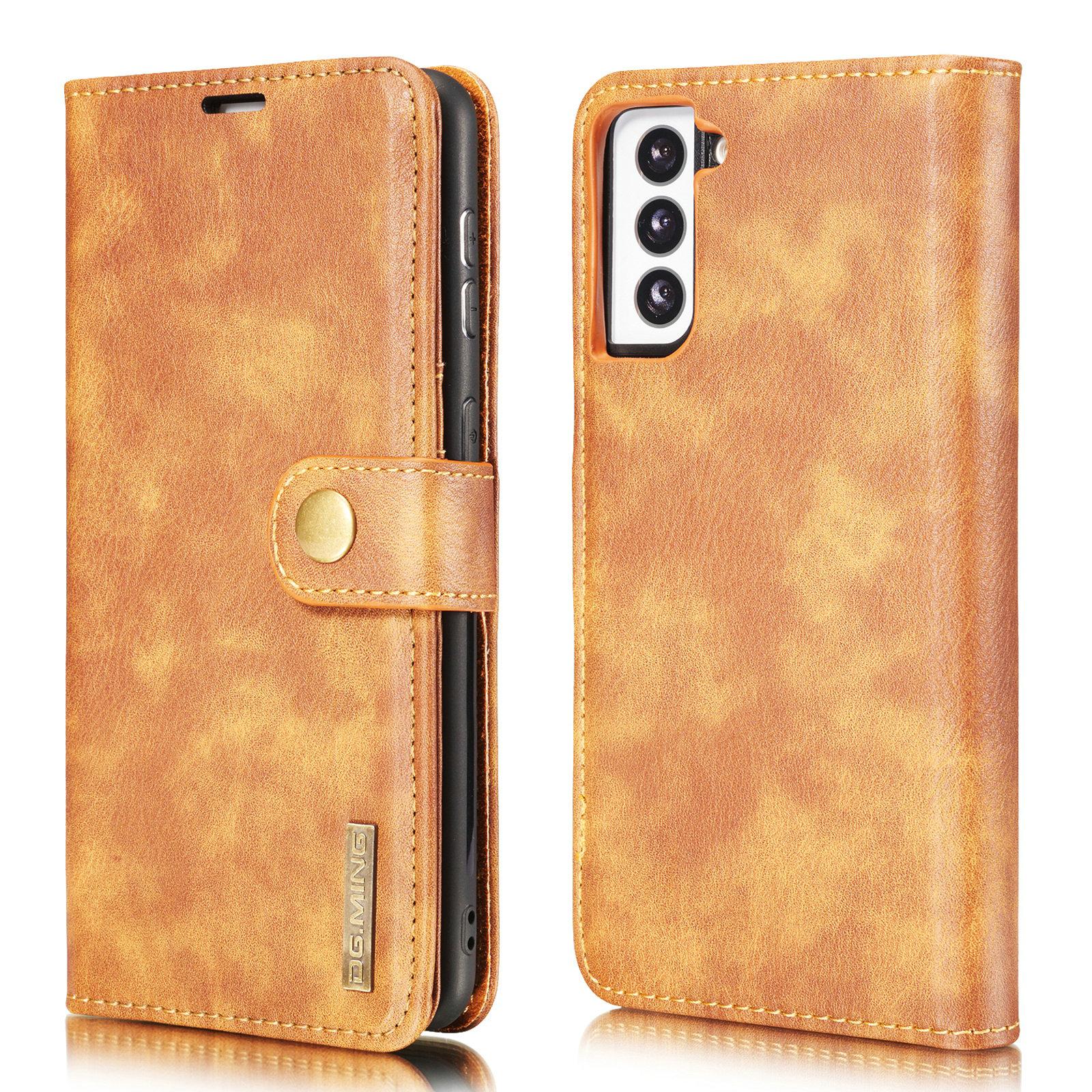 Magnet Wallet Samsung Galaxy S21 Cognac