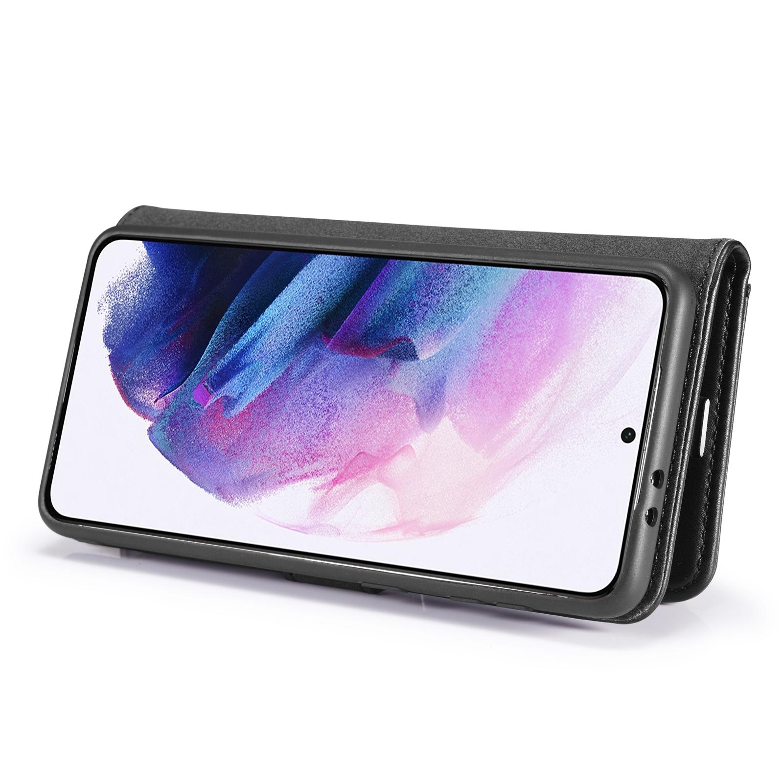 Magnet Wallet Samsung Galaxy S21 Plus Zwart