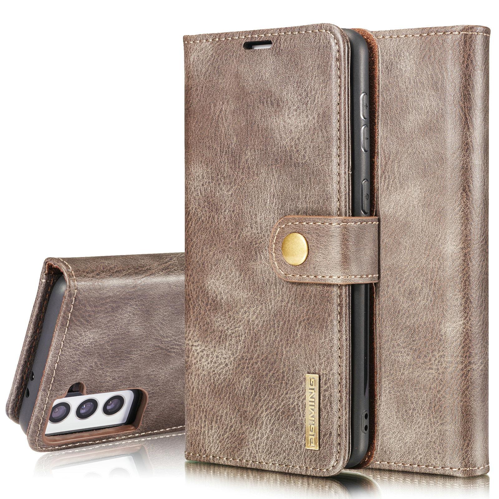 Magnet Wallet Samsung Galaxy S21 Plus Brown