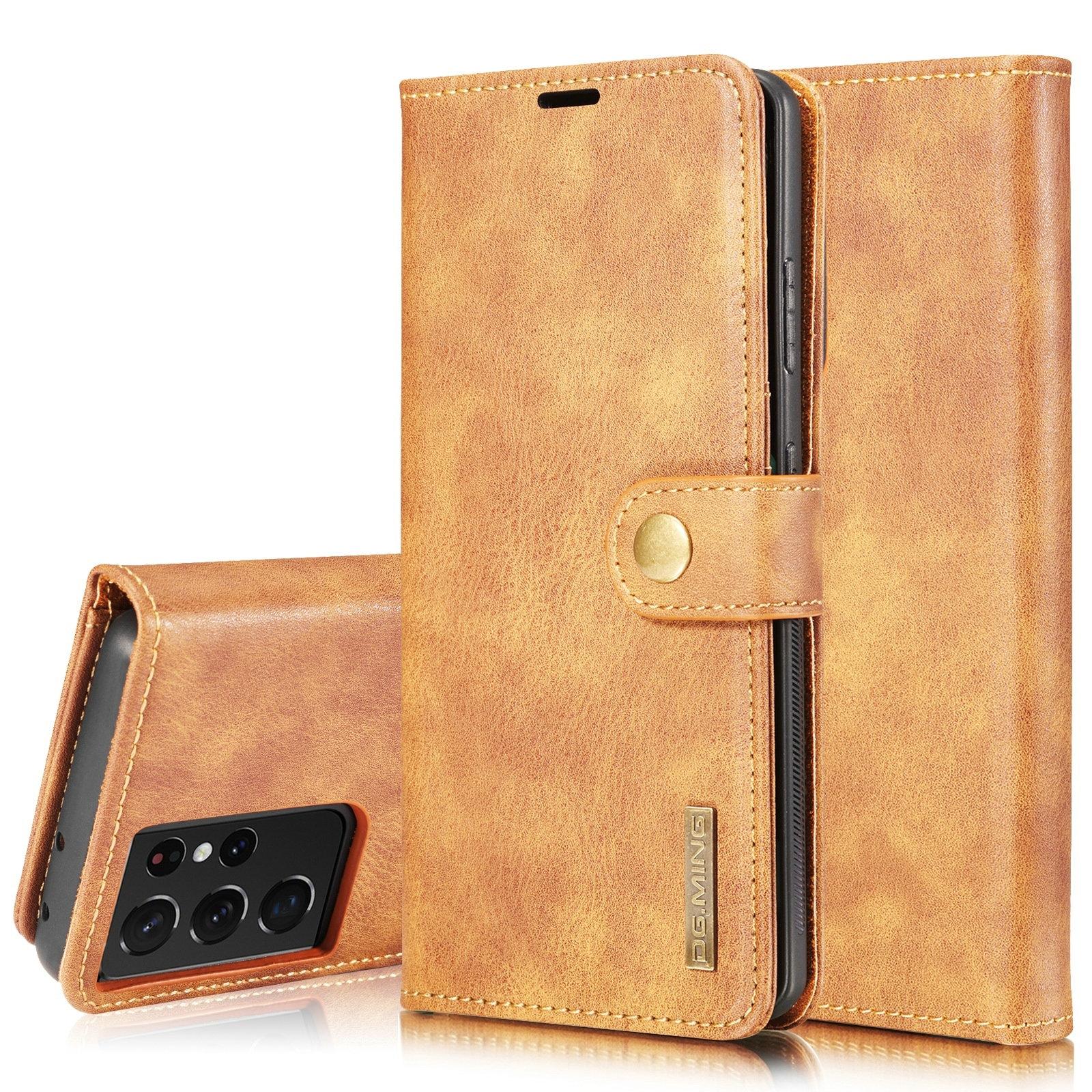 Magnet Wallet Samsung Galaxy S21 Ultra Cognac