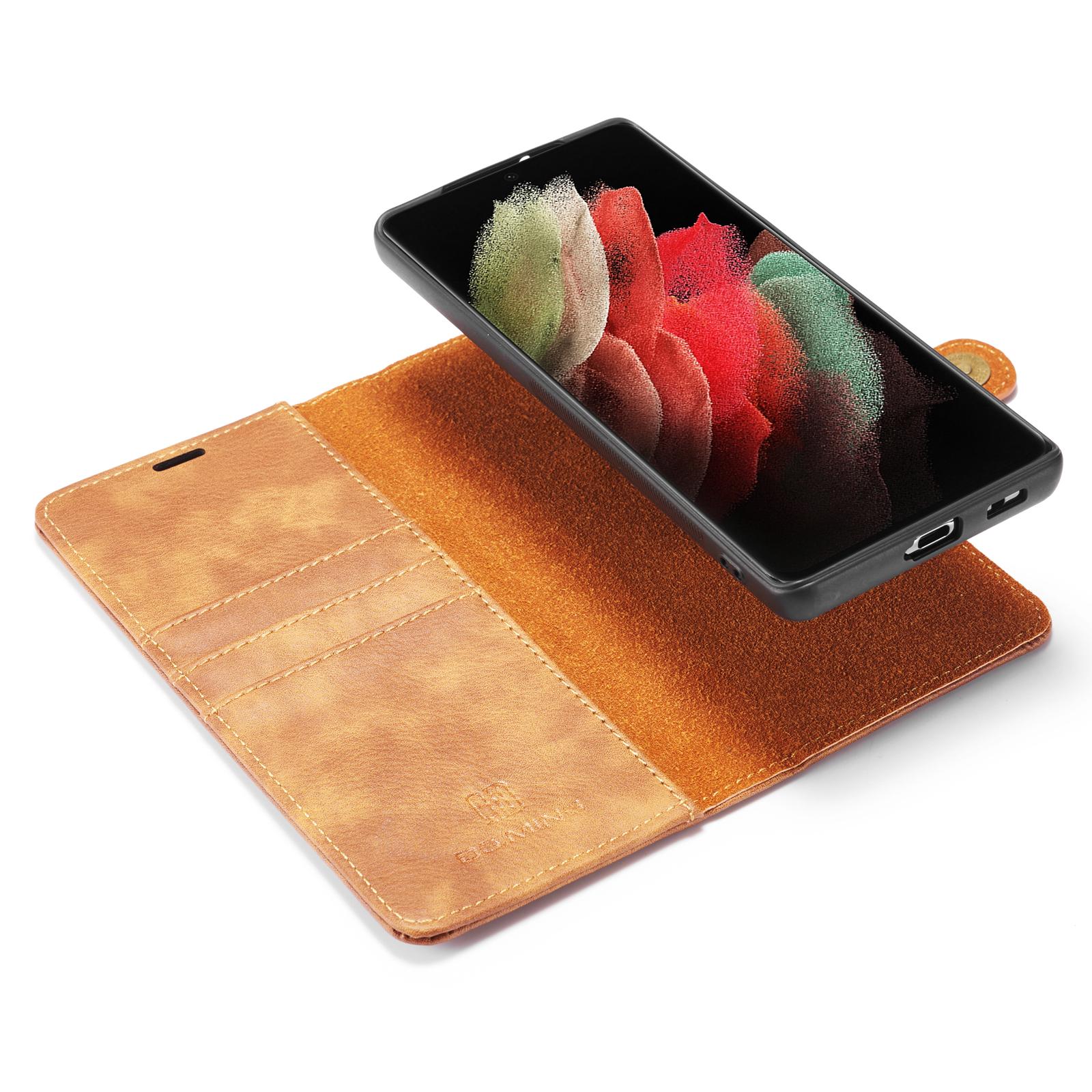 Magnet Wallet Samsung Galaxy S21 Ultra Bruin