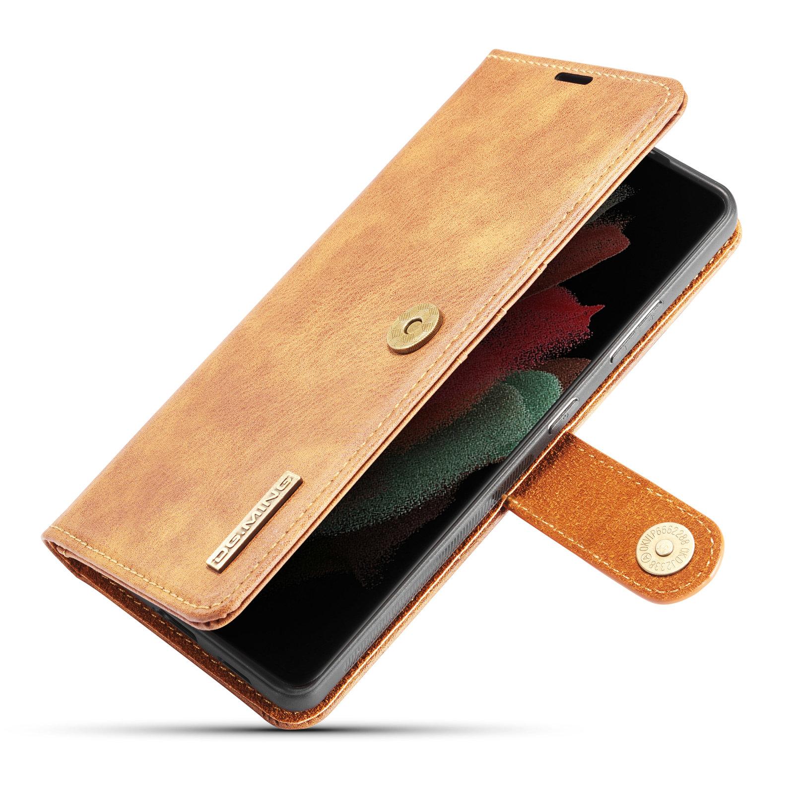 Magnet Wallet Samsung Galaxy S21 Ultra Bruin