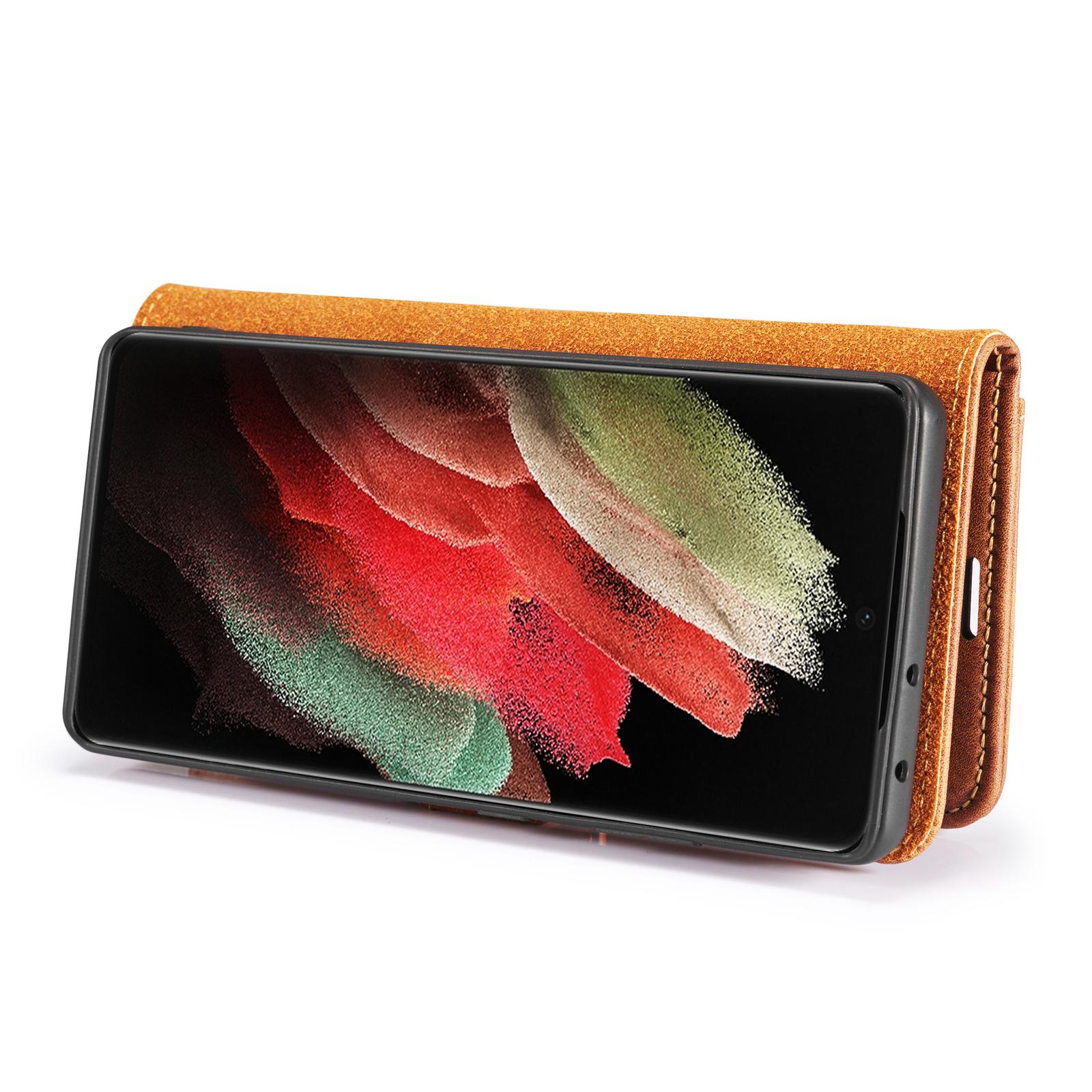 Magnet Wallet Samsung Galaxy S21 Ultra Bruin