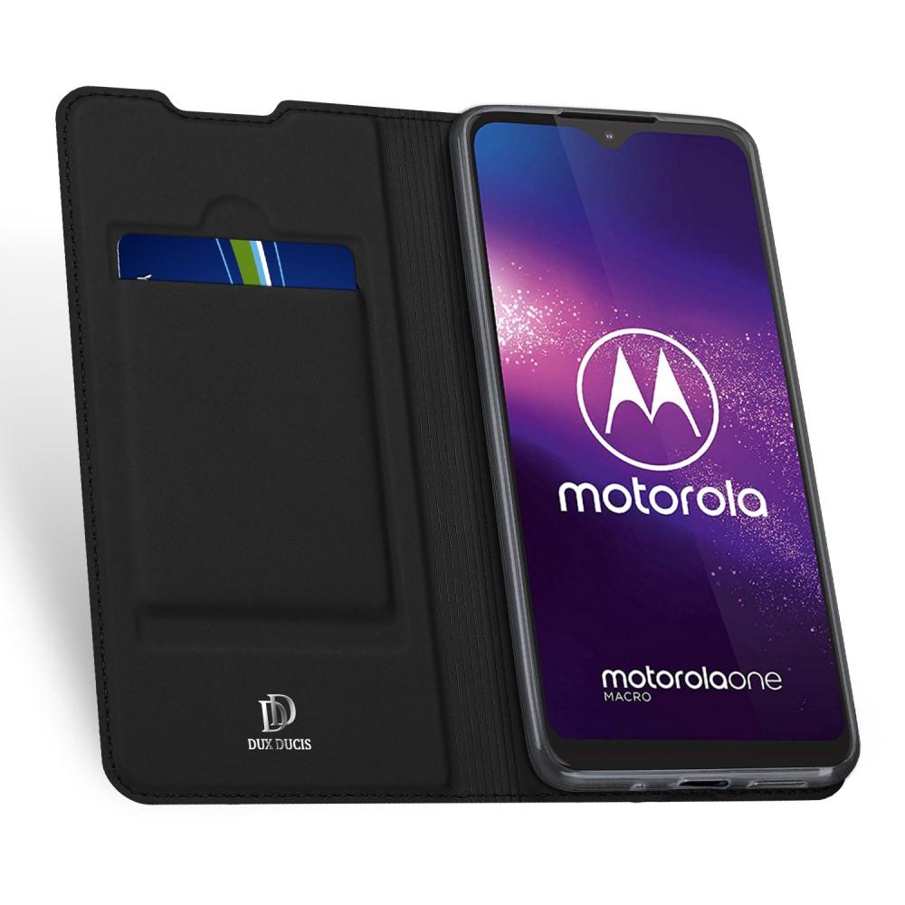 Skin Pro Series Motorola One Macro Zwart