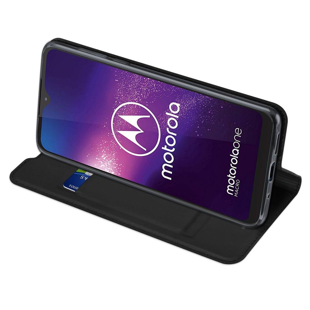 Skin Pro Series Motorola One Macro Zwart