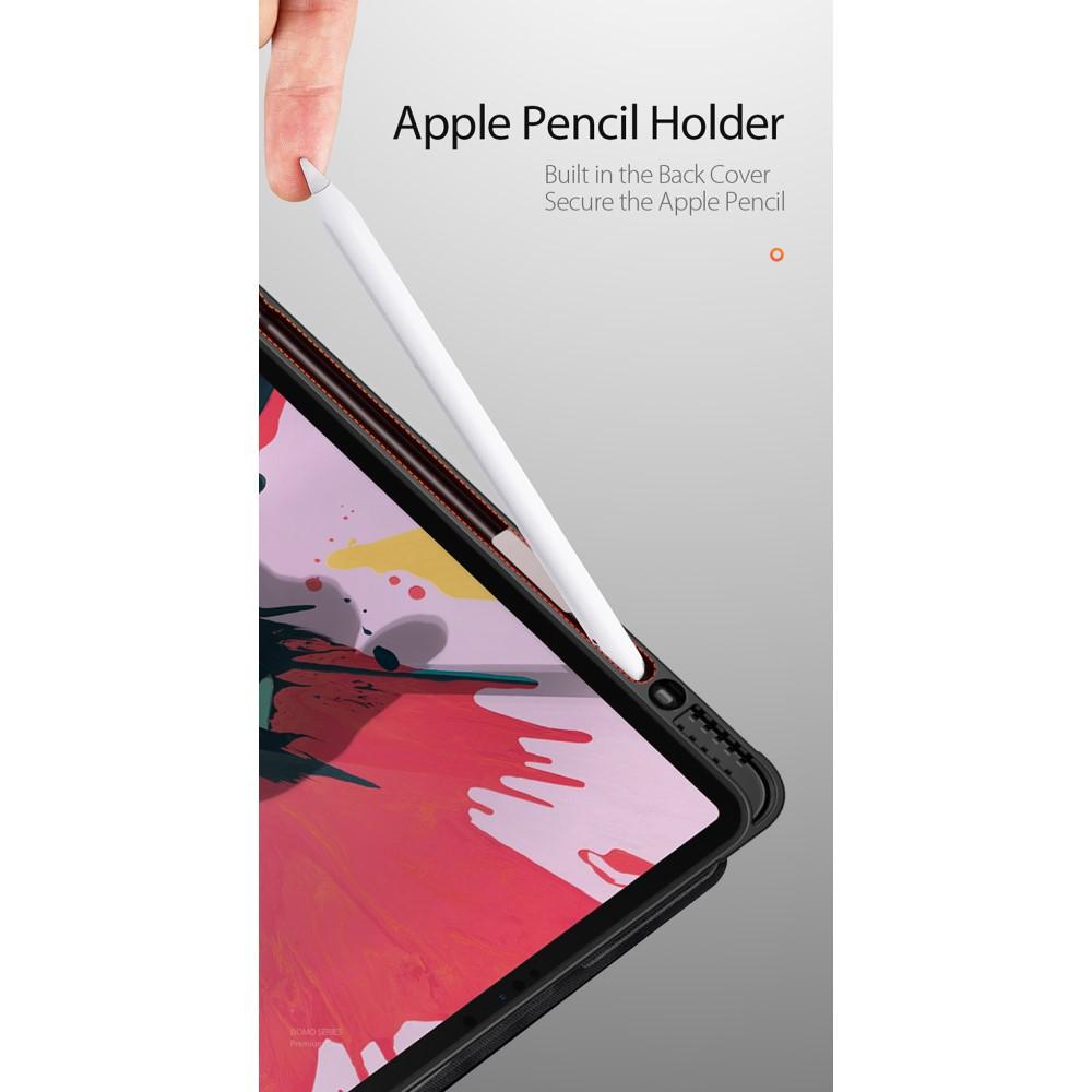 Domo Tri-Fold Case iPad Pro 12.9 4th Gen (2020) Zwart