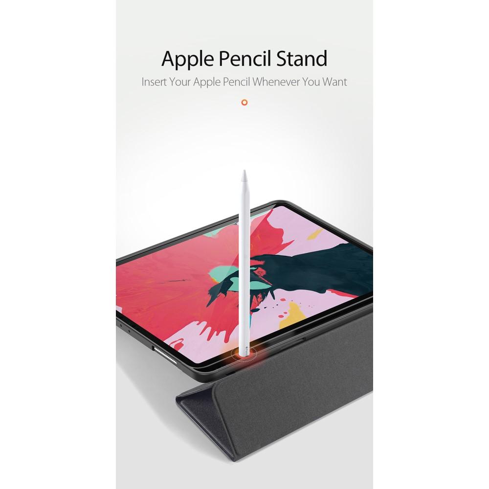 Domo Tri-Fold Case iPad Pro 12.9 4th Gen (2020) Zwart