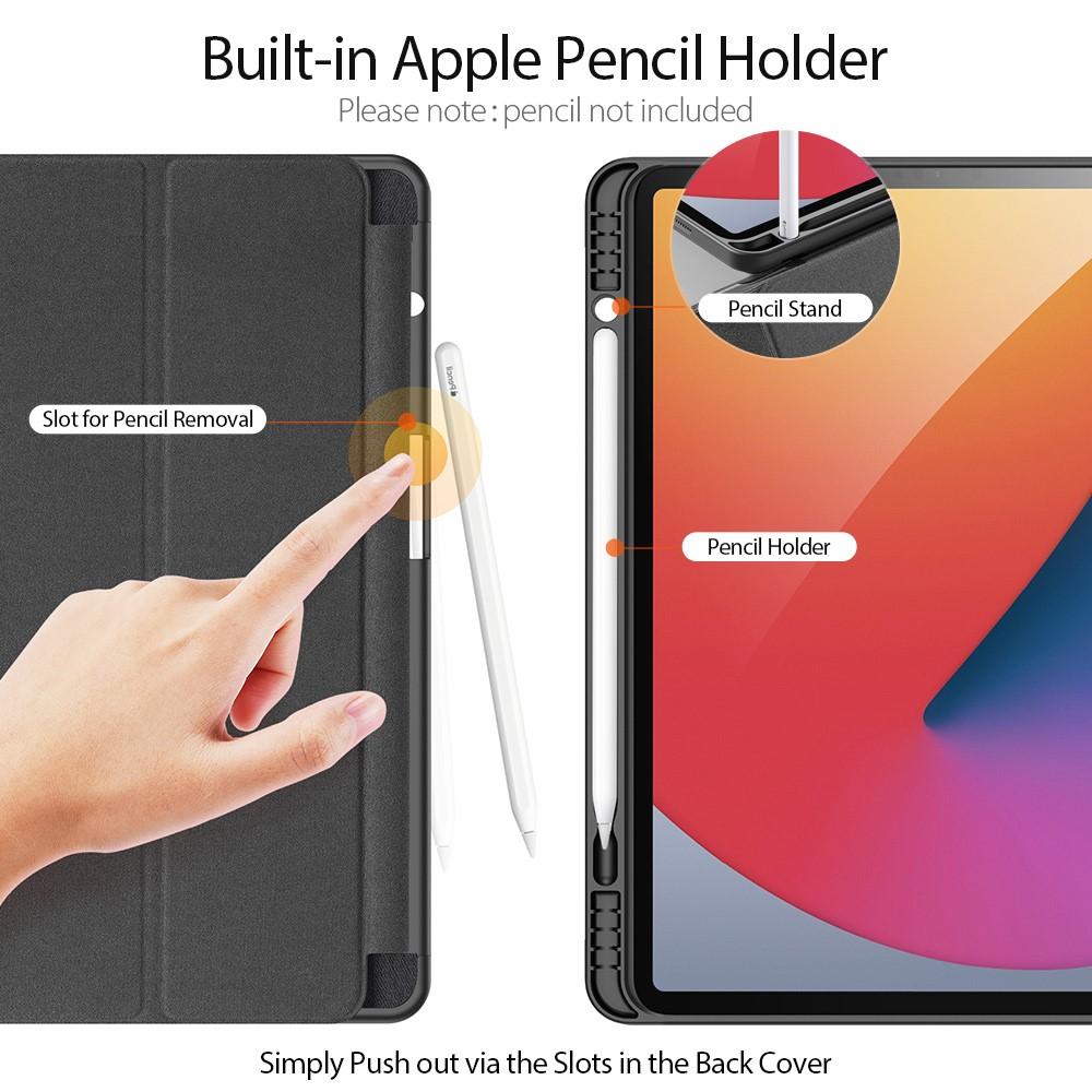 Domo Tri-Fold Case iPad Pro 12.9 5th Gen (2021) Zwart