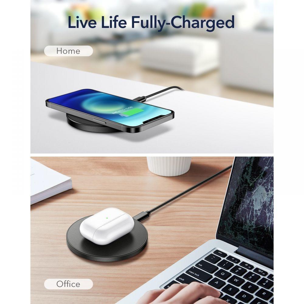 EFC002O Wireless Charger 15W Zwart