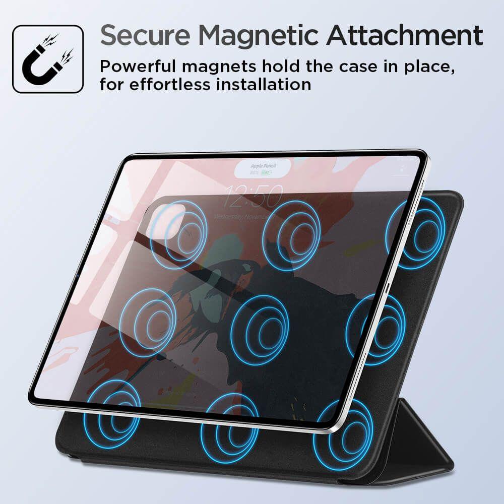 Rebound Magnetic Case iPad Pro 12.9 5th Gen (2021) Zwart