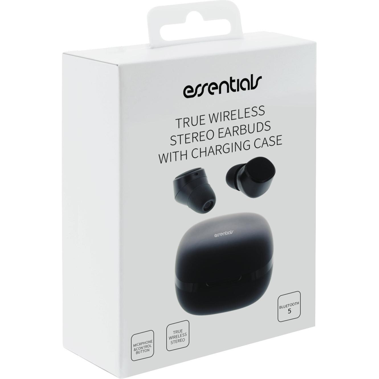 True Wireless Stereo in-ear Zwart