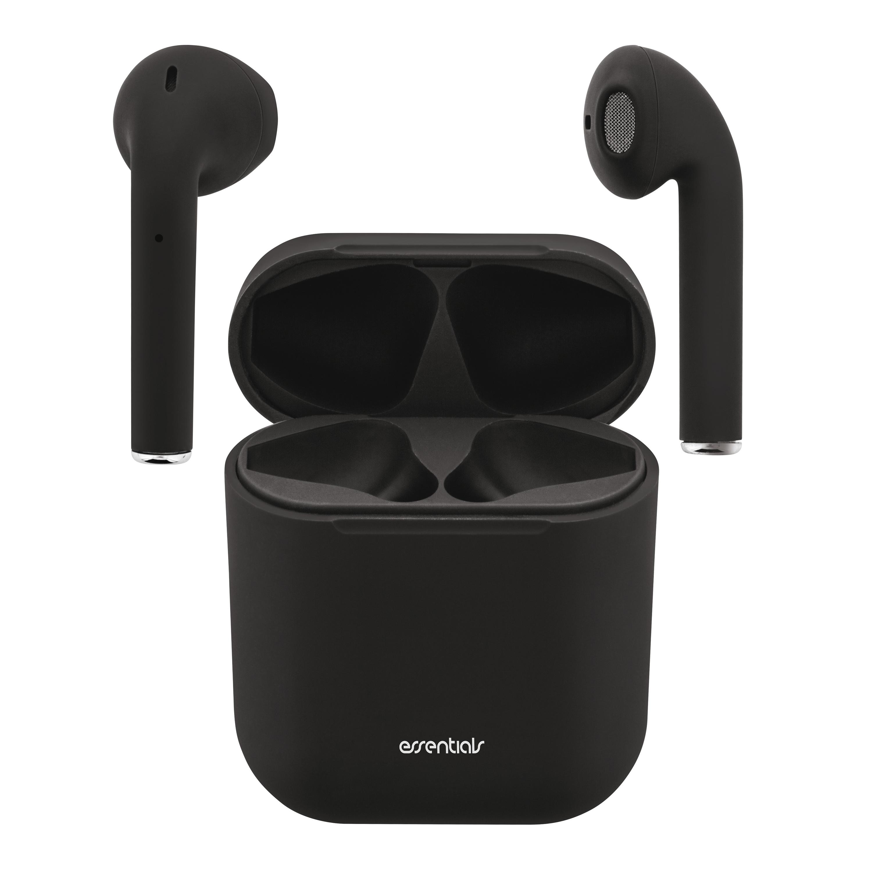 True Wireless Stereo In-ear Earbuds Zwart