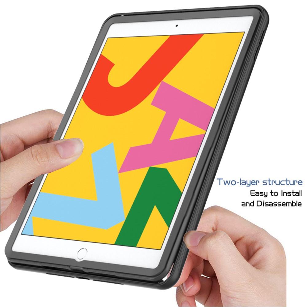 iPad 10.2 7th Gen (2019) Full Cover Skal zwart