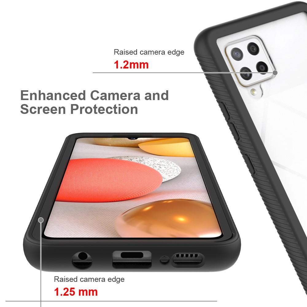 Samsung Galaxy A42 Full Cover Case Zwart