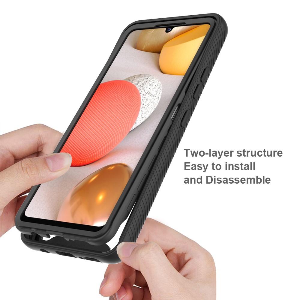 Samsung Galaxy A42 Full Cover Case Zwart