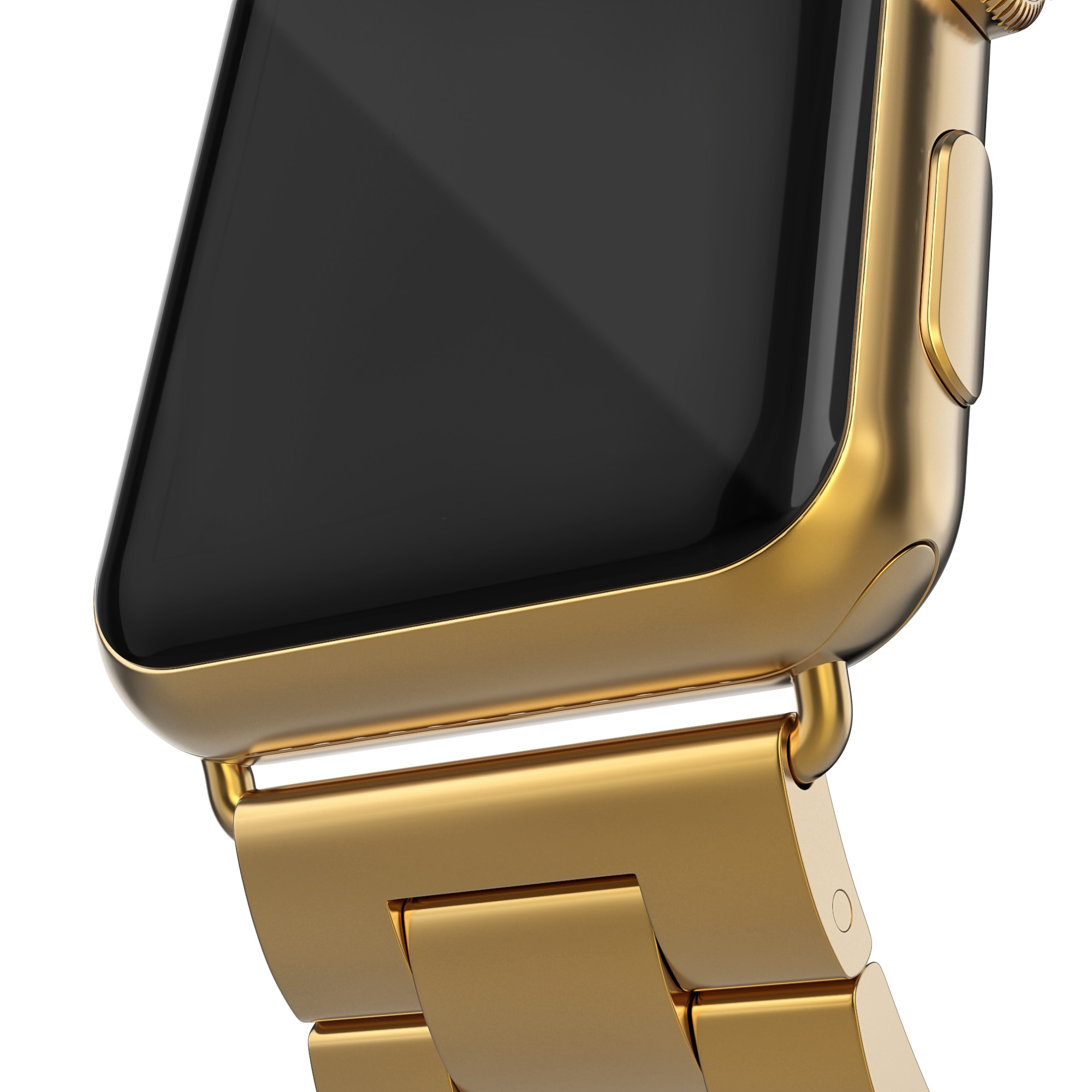 Apple Watch 45mm Series 7 Metalen Armband goud