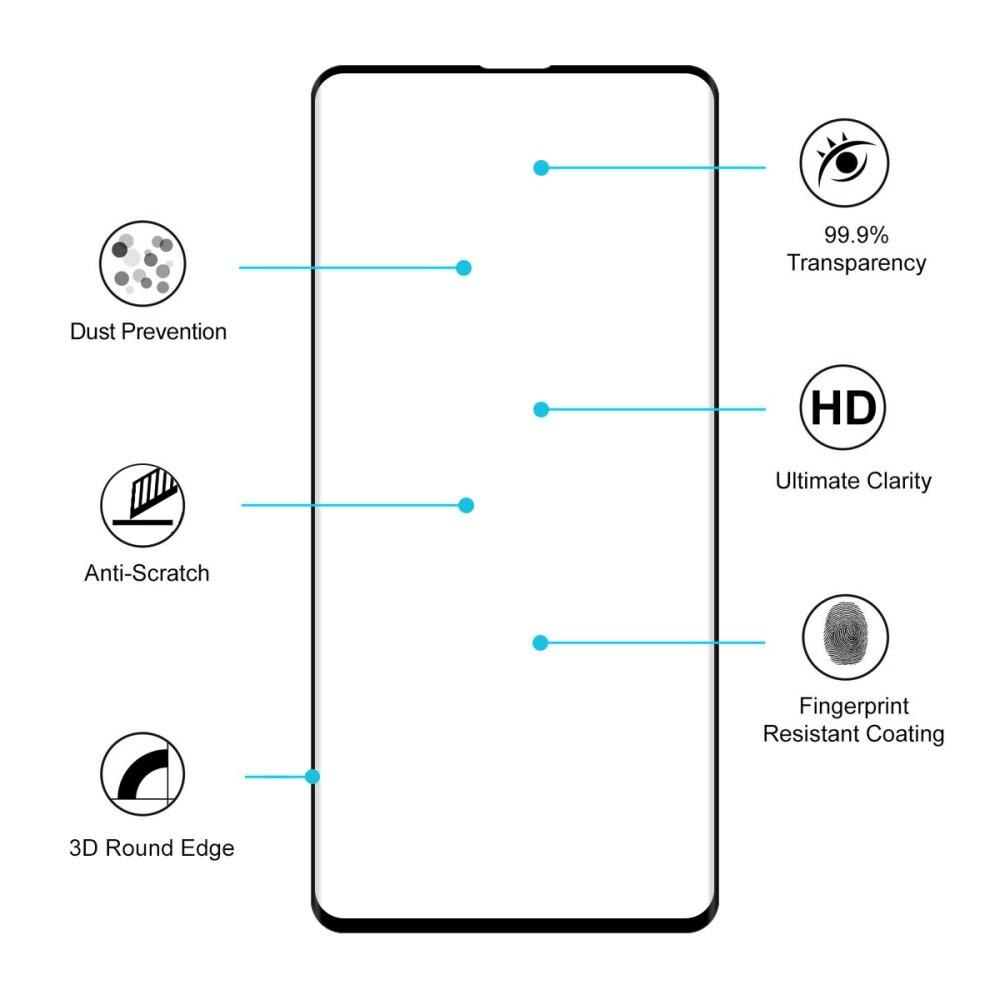 0.26mm 3D Gehard Samsung Galaxy S10 Zwart