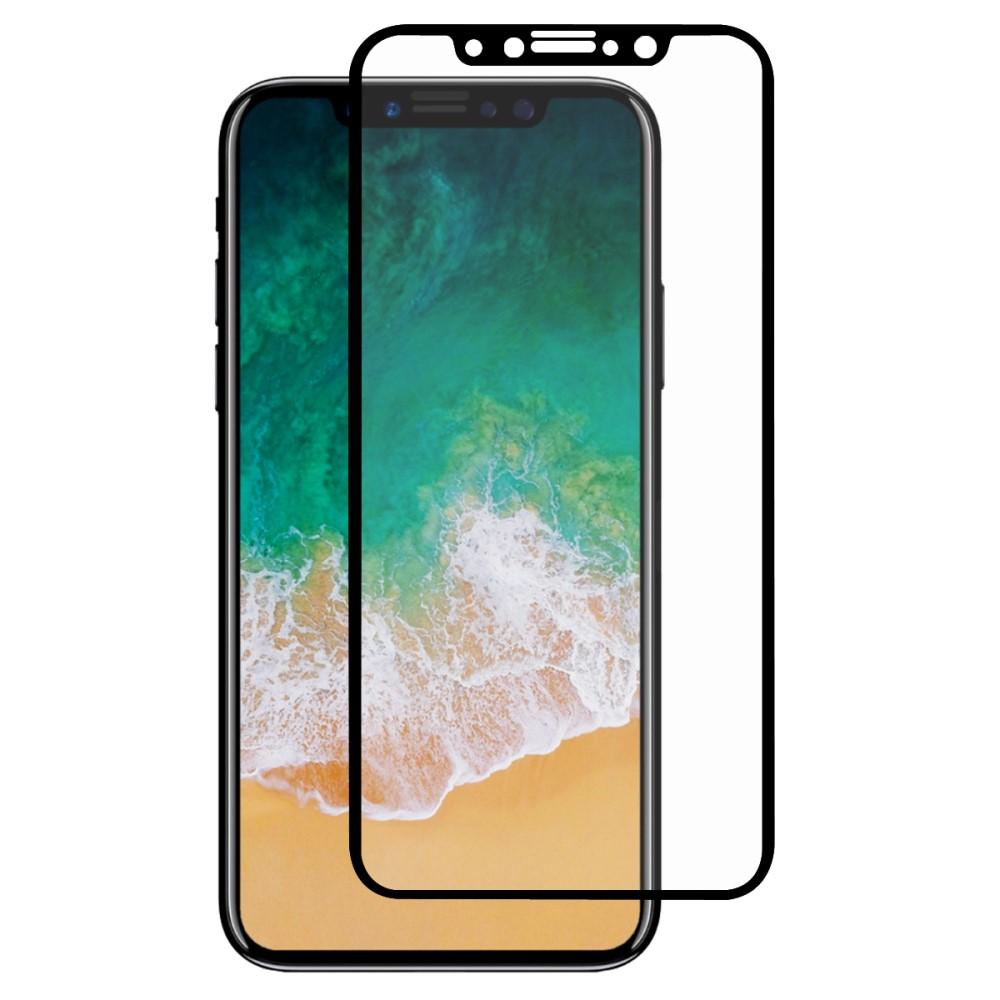 Full Glue Tempered Glass iPhone X/XS Zwart