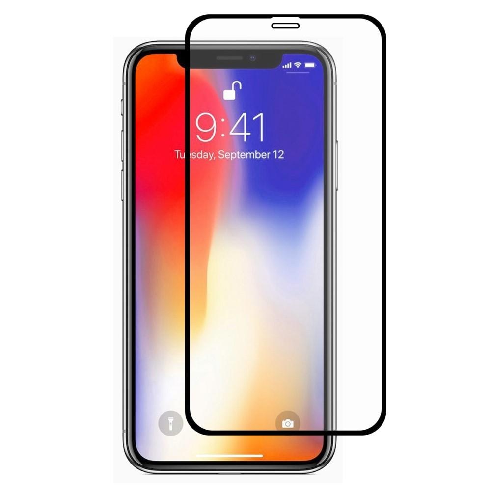 Full Glue Tempered Glass iPhone XR Zwart