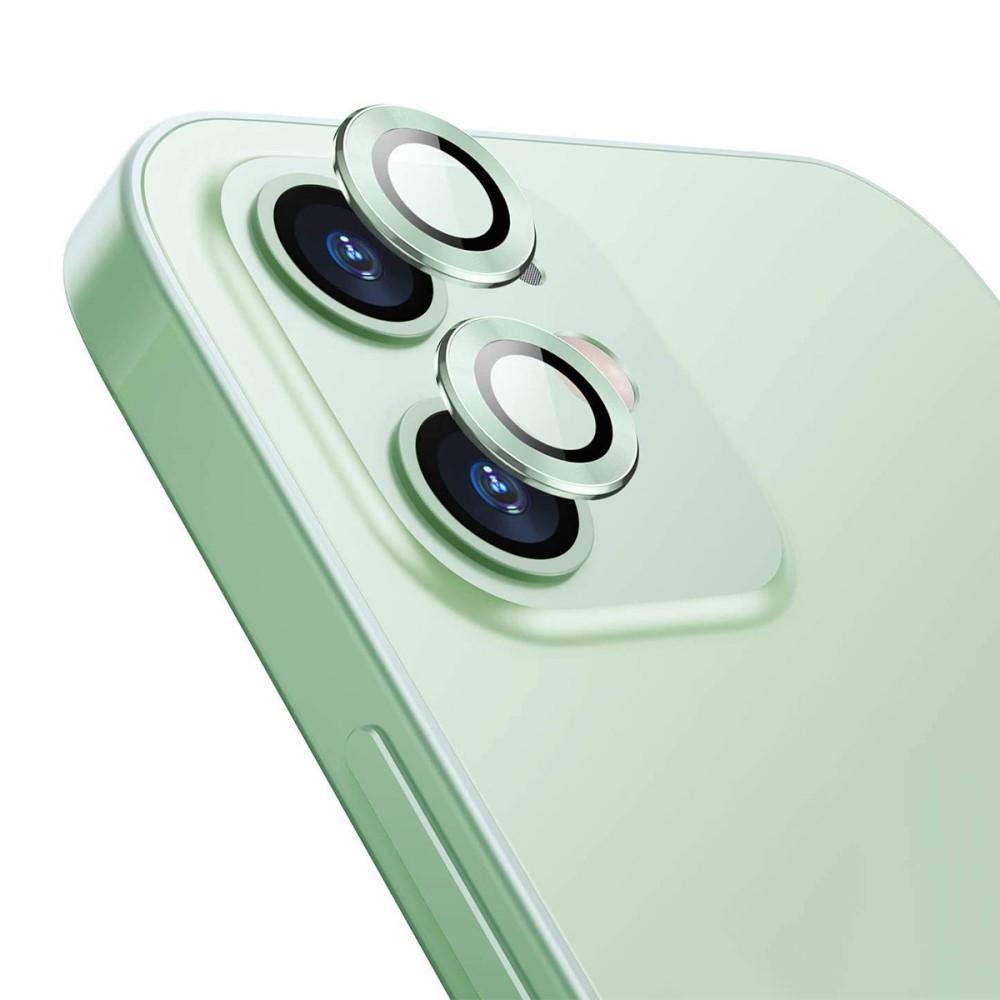 Gehard Glas Camera Protector Aluminium iPhone 12/12 Mini Groen