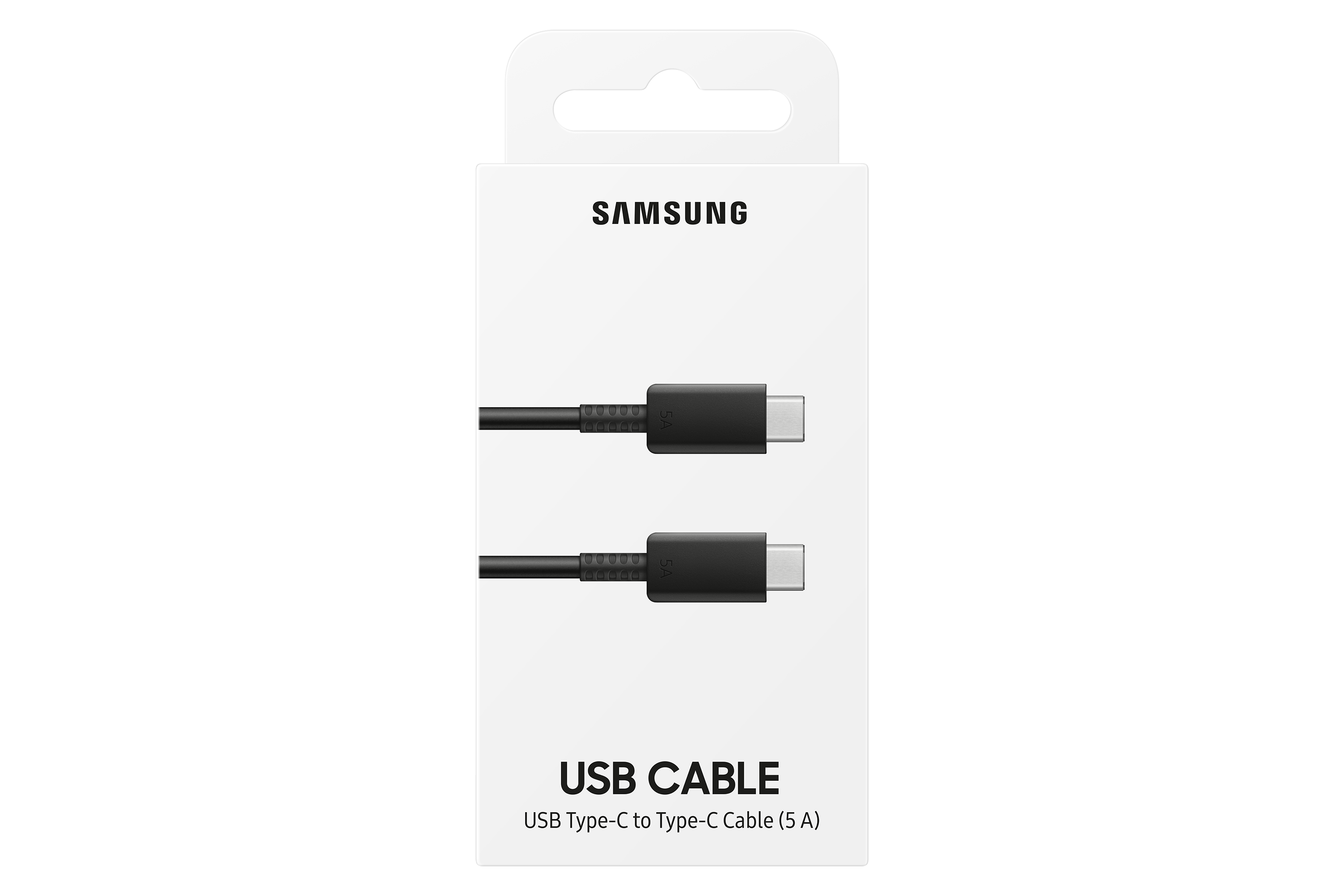 USB-kabel USB-C naar USB-C 1m Zwart