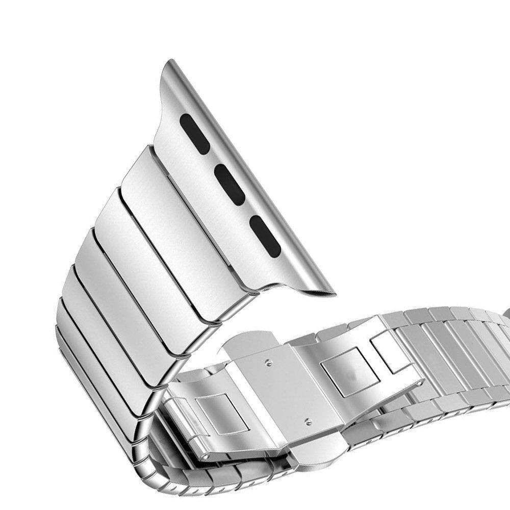 Apple Watch 42/44/45 mm Schakelarmband Zilver