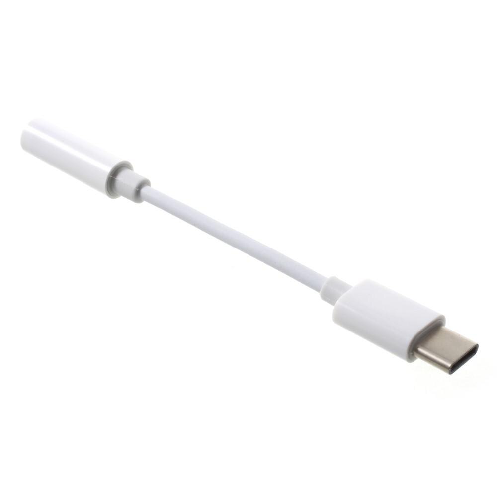 Koptelefoonadapter USB-C naar 3,5mm Wit