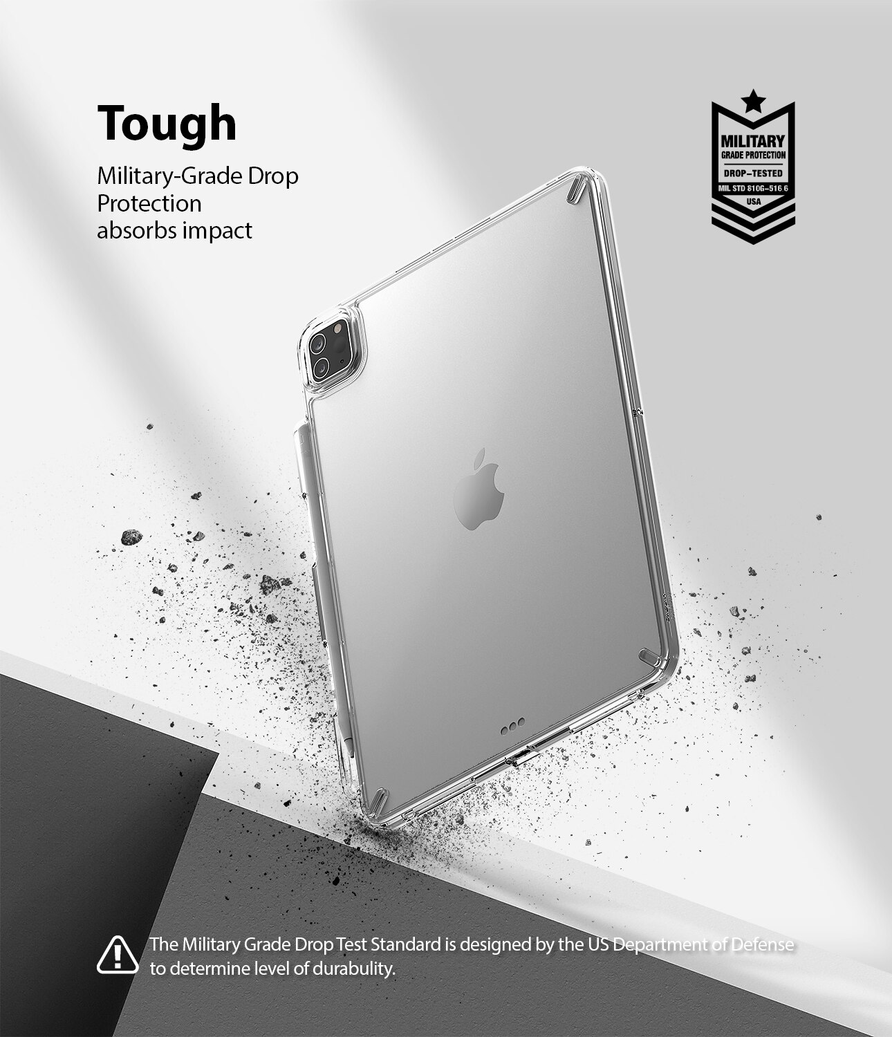 Fusion Case iPad Pro 11 3rd Gen (2021) Clear