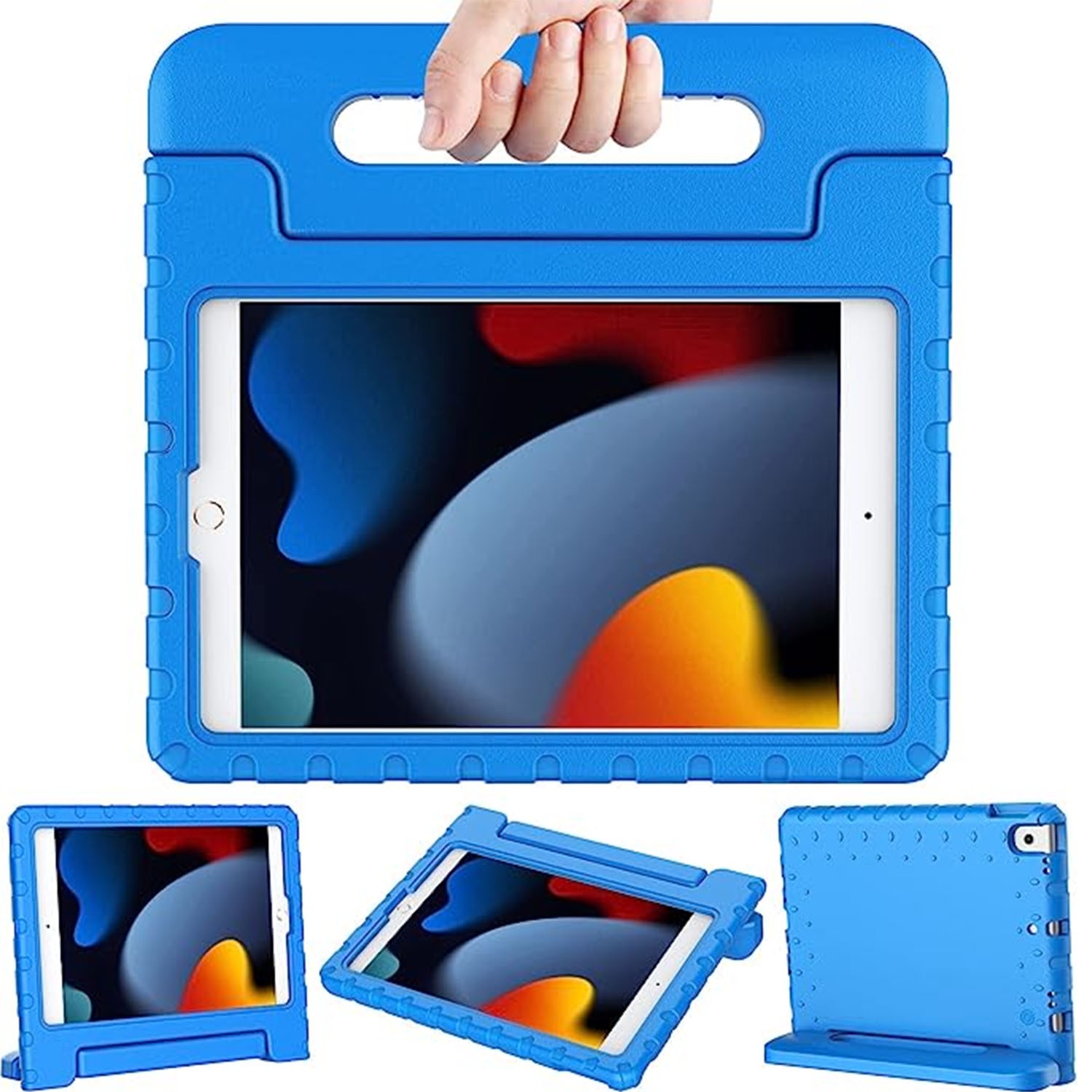 iPad 10.2 7th Gen (2019) Schokbestendig EVA-hoesje blauw