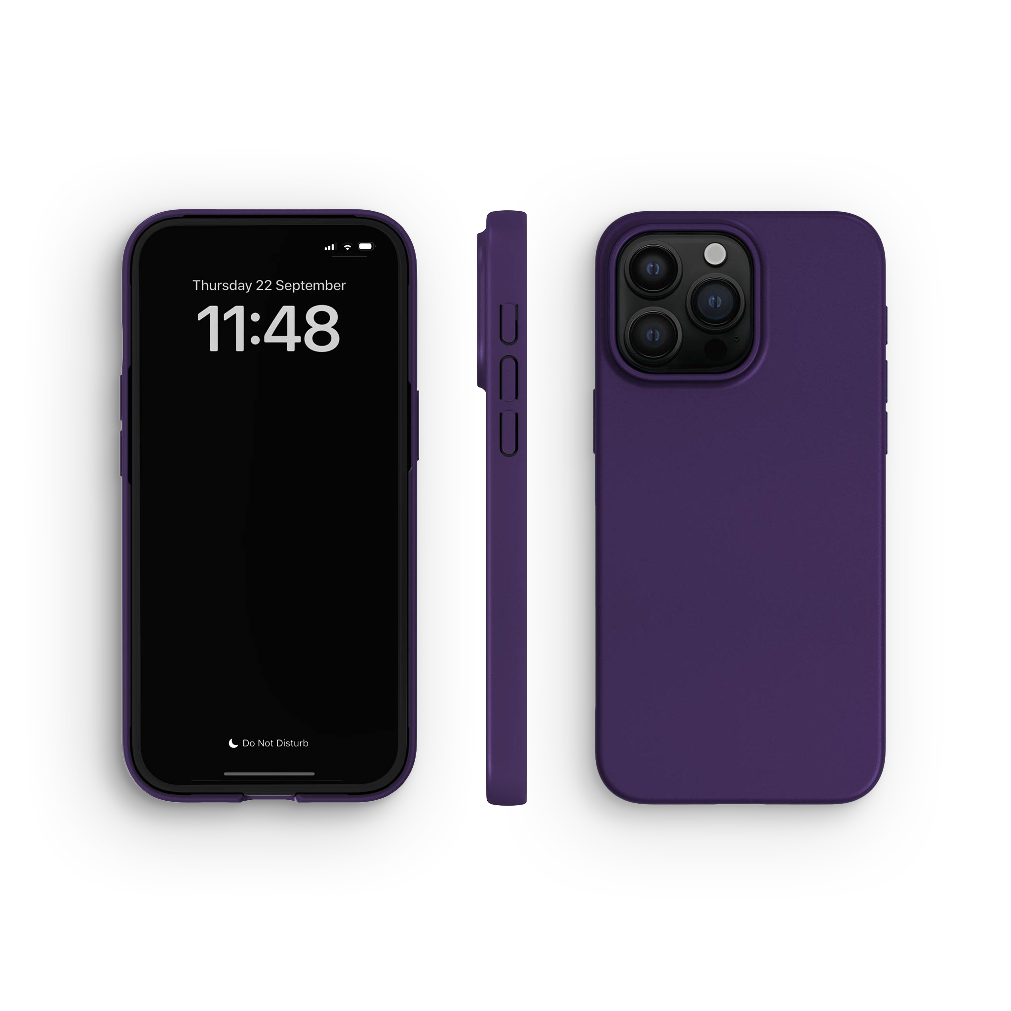 Hoesje iPhone 15 Pro Max, Blackberry Purple