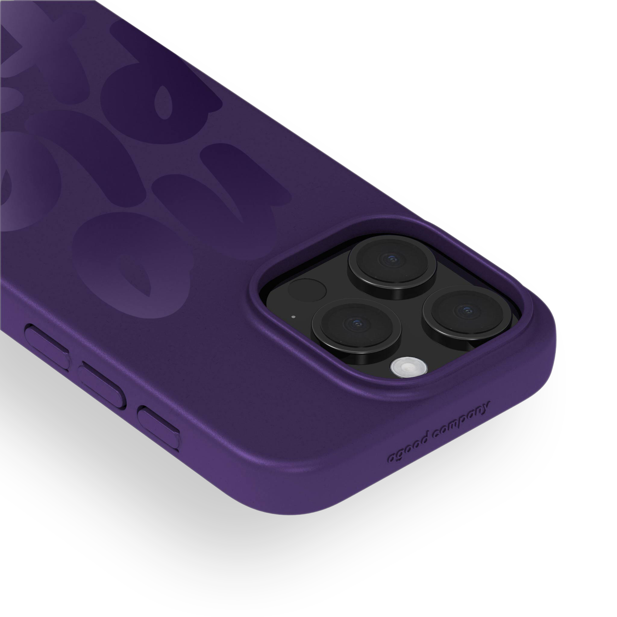 Hoesje iPhone 15 Pro, No Plastic Blackberry Purple