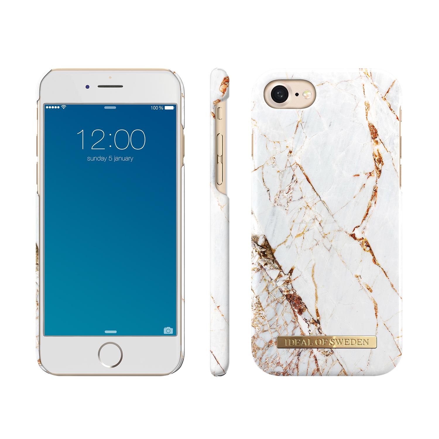 Fashion Case iPhone 6/6S/7/8/SE Carrara Gold Marble