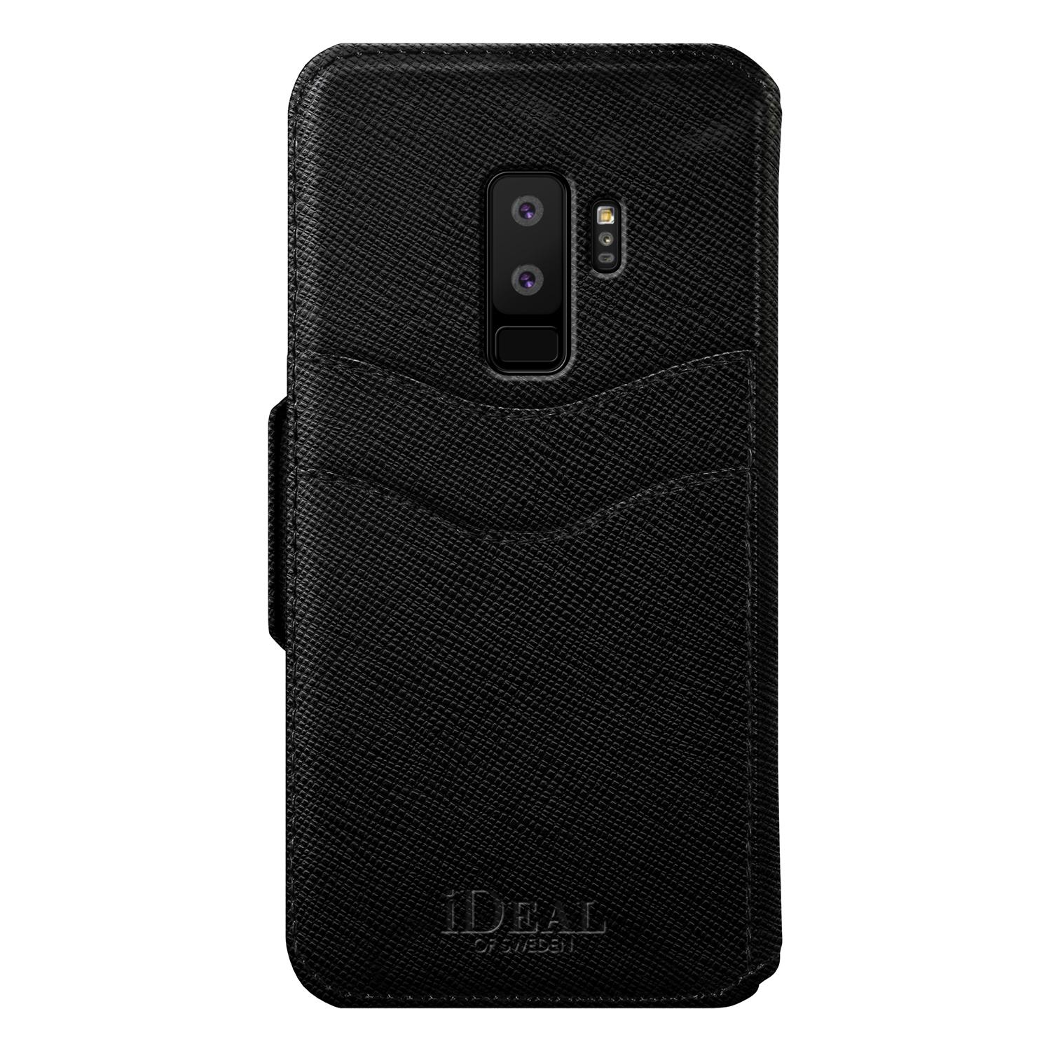 Fashion Wallet Samsung Galaxy S9 Plus Zwart