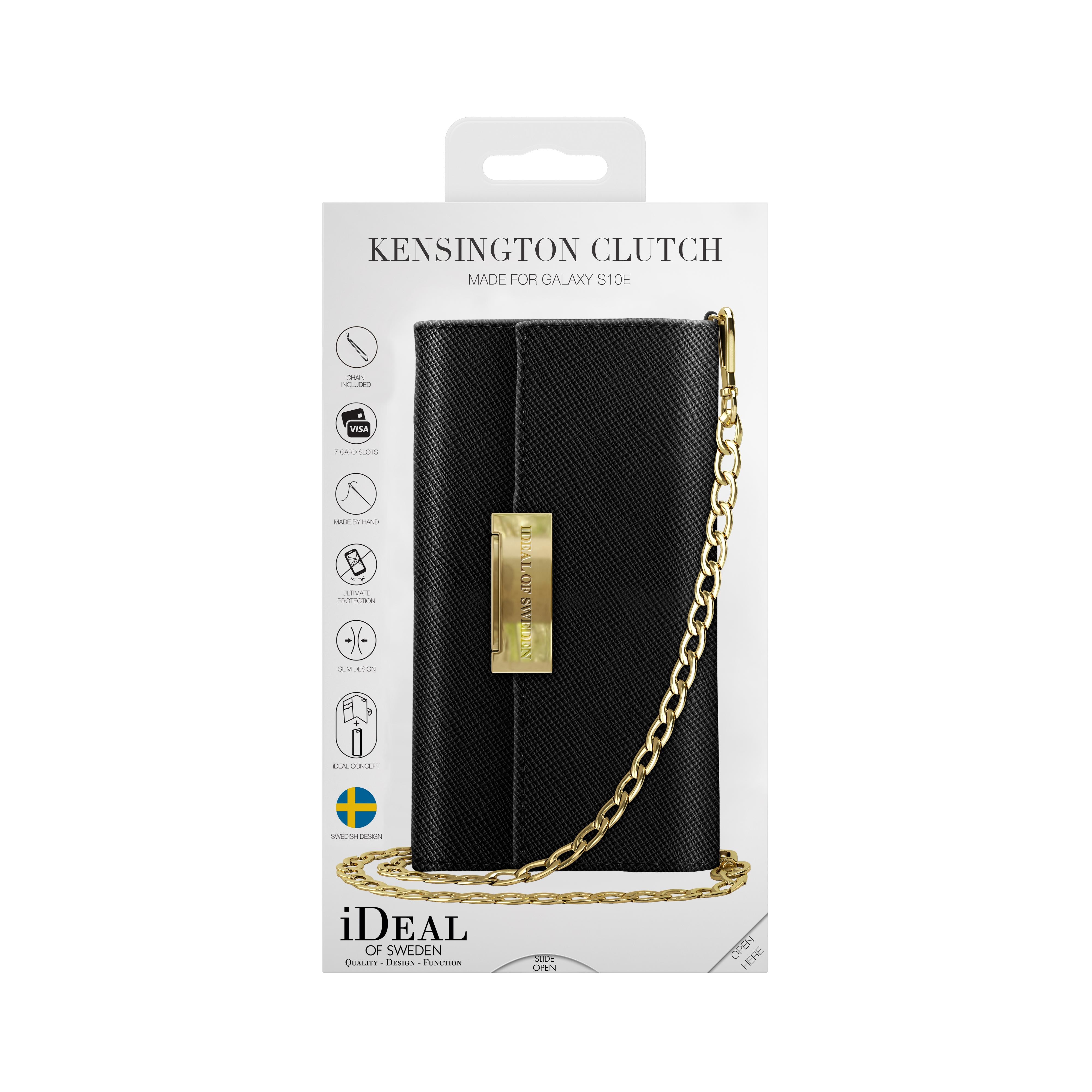 Kensington Clutch Samsung Galaxy S10e Zwart