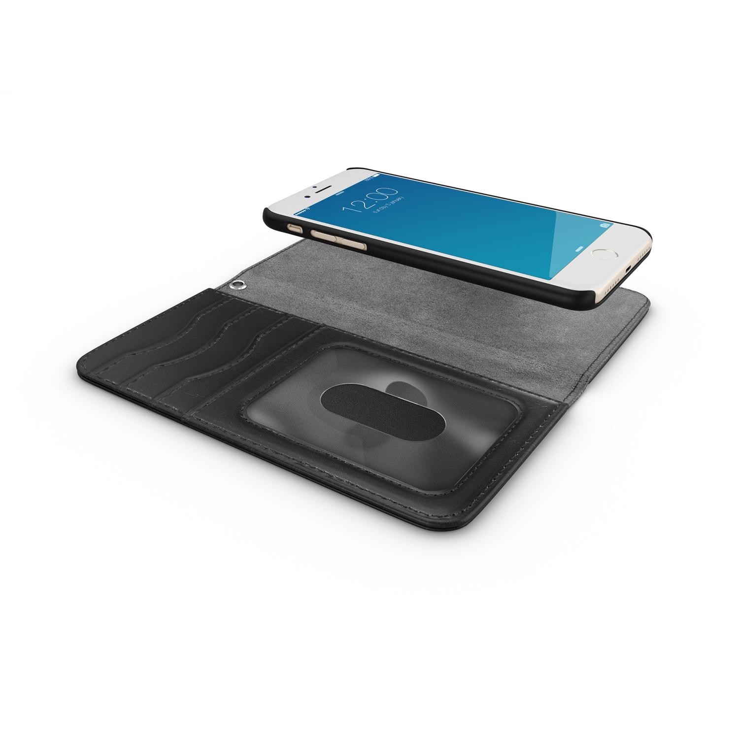 Magnet Wallet+ iPhone 6/6s Zwart