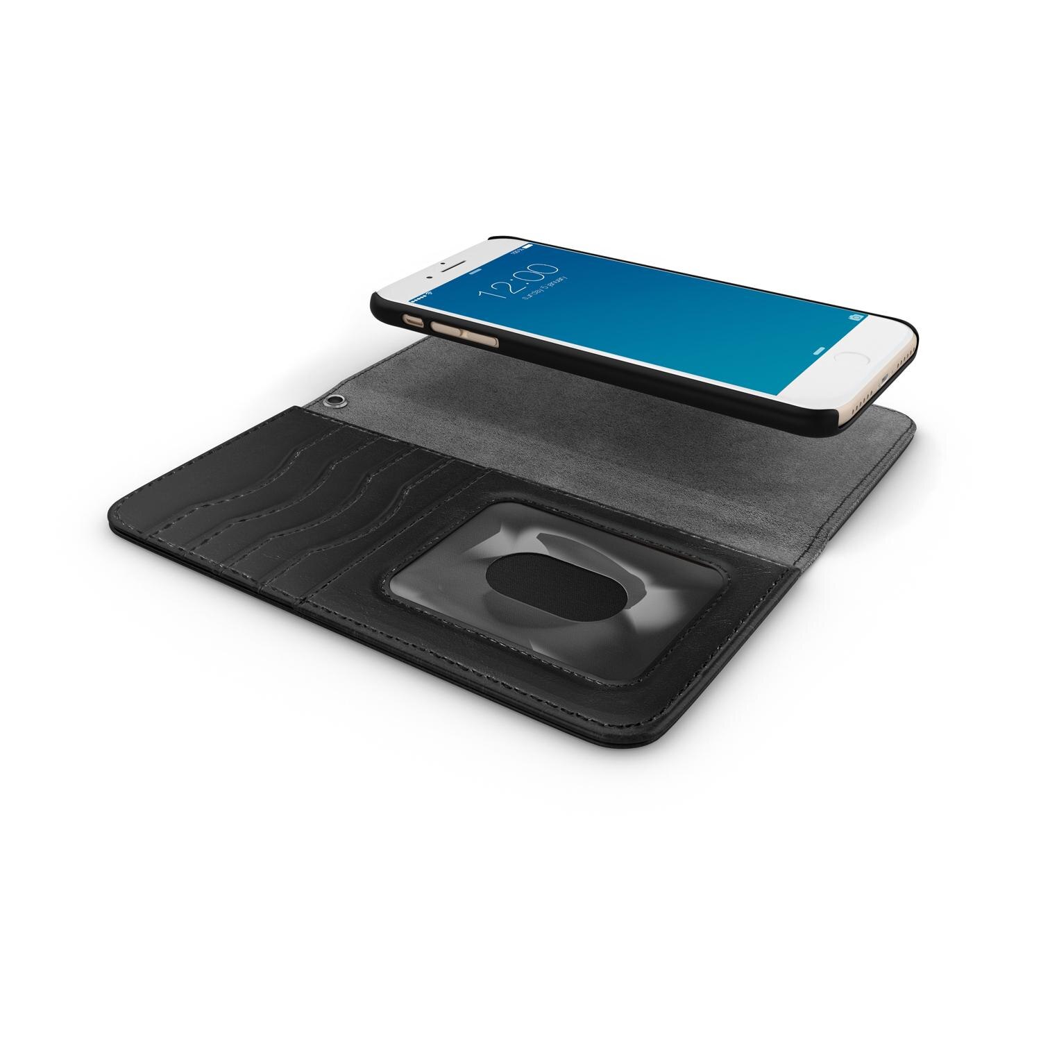 Magnet Wallet+ iPhone 7 Plus/8 Plus Zwart