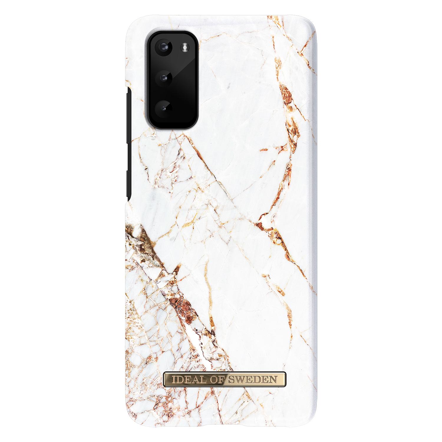 Fashion Case Samsung Galaxy S20 Carrara Gold