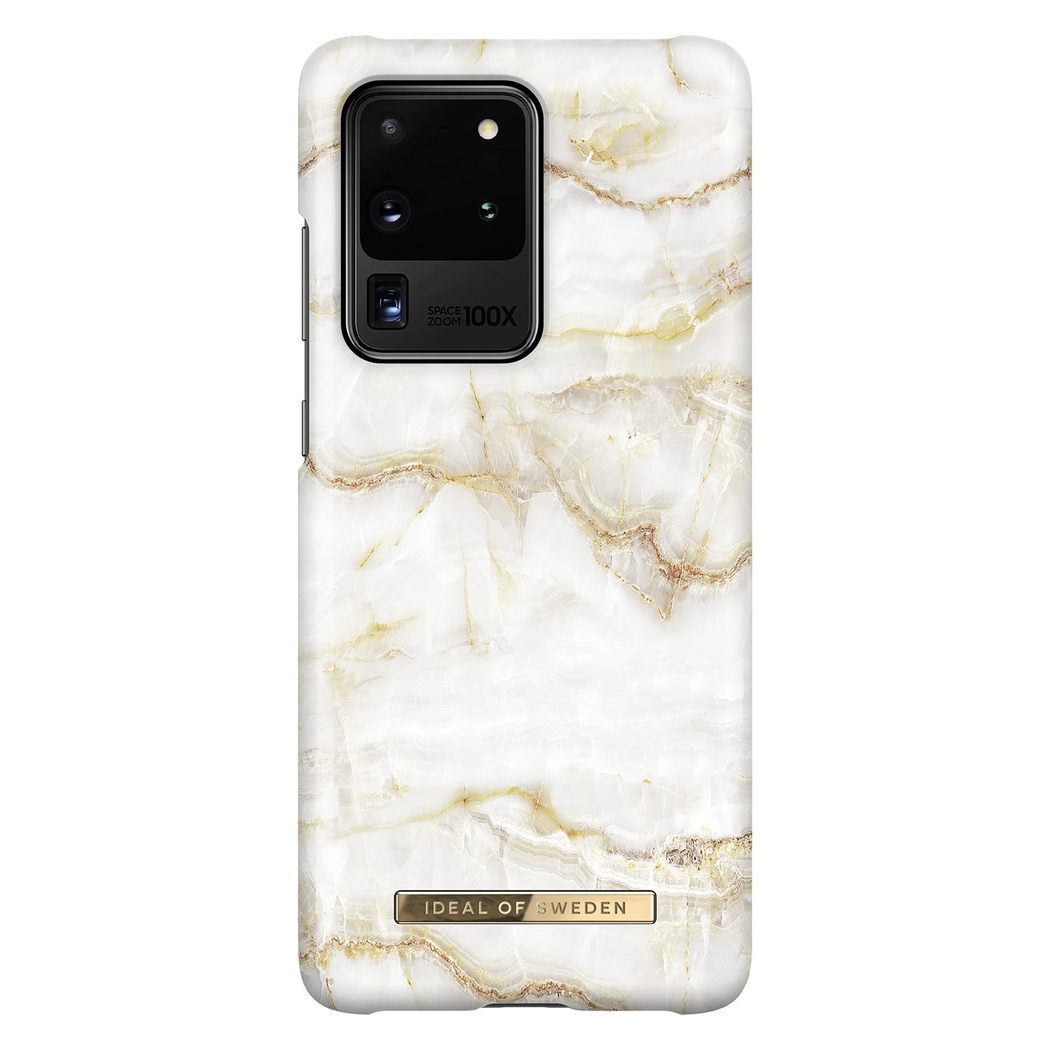 Fashion Case Samsung Galaxy S20 Ultra Golden Pearl Marble