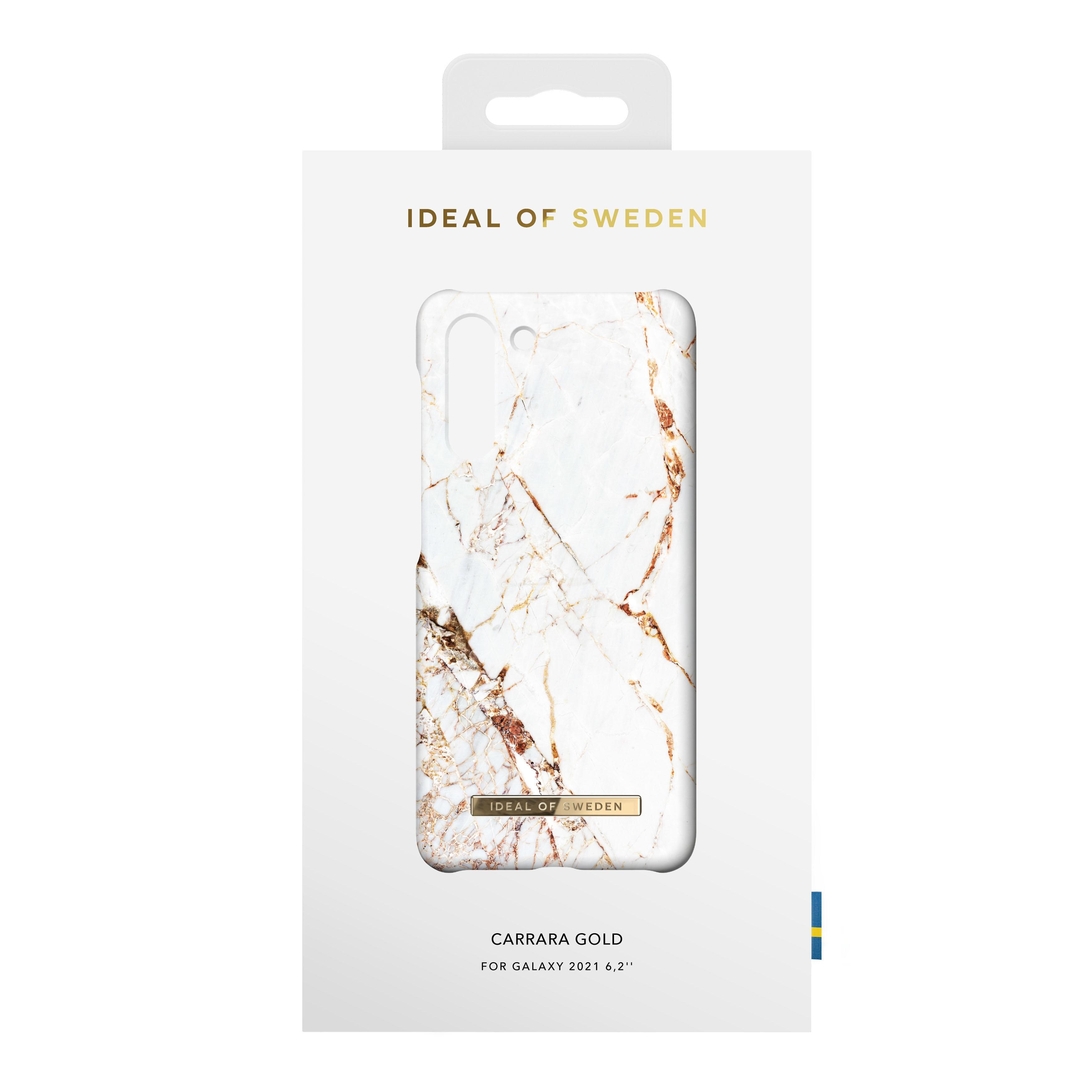 Fashion Case Samsung Galaxy S21 Carrara Gold