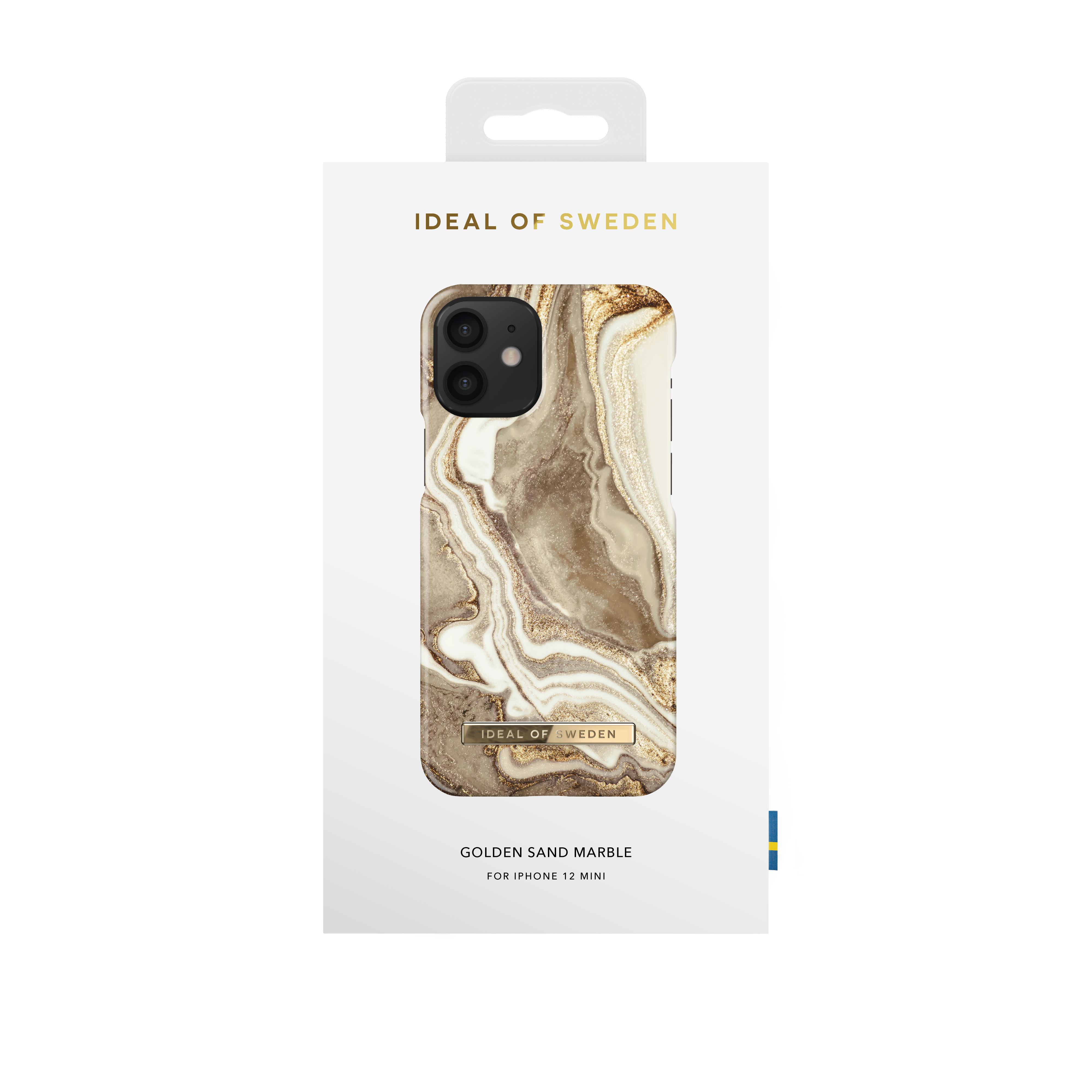 Fashion Case iPhone 12 Mini Golden Sand Marble